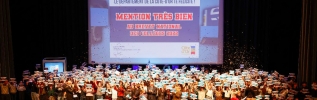 Soirée des mentions Très Bien au brevet de Côte-d'Or : 1 000 personnes réunies au Palais des Congrès à Dijon