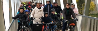 #déplacementdoux : Dijon métropole inaugure la liaison cyclable Dijon-Longvic