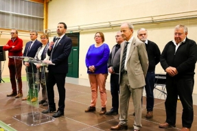 Jérémie Brigand et les conseillers communautaires bien décidés à relever les défis de 2023