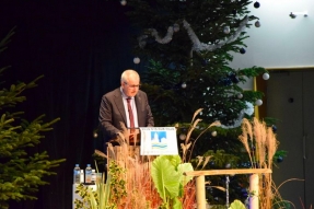A Is-sur-Tille, Thierry Darphin présente des voeux de santé et de reussite pour tous dans une commune aux multiples projets !