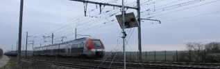 SNCF réseau innove et expérimente le premier dispositif d'effaroucheurs sonores sur la ligne Dijon-Saint-Amour