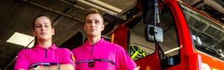 En octobre, le SDIS 21 se met au rose