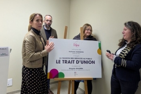 Dijon place un Trait d'union au service du Jardin des Maraîchers