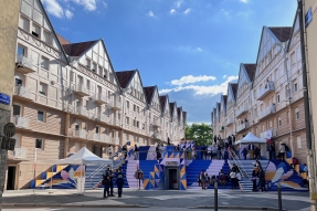 A Dijon, l'art embellit l'espace urbain 