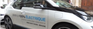 EDF et Shop in Dijon sensibilisent les commerçants Dijonnais à la mobilité électrique. 