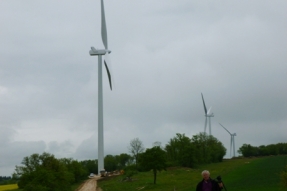 Plein vent sur le parc éolien des Portes de Côte d'Or 