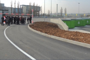 Inauguration de la nouvelle déchetterie de Dijon.