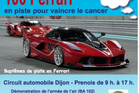 Rêves d'enfants malades à Dijon-Prenois, réalisons-les ensemble !
