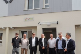 Orvitis : visite de fin de chantier de 18 logements rue de Mimeure et rue de Larrey à Dijon.