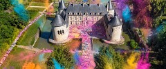Color run au château de Bussy-Rabutin