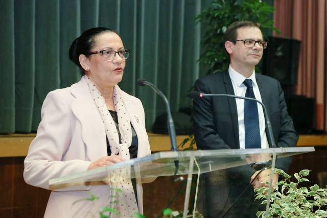VOEUX DES ELUS 2016 MARIE QUIQUEMELLE ECHO DES COMMUNES