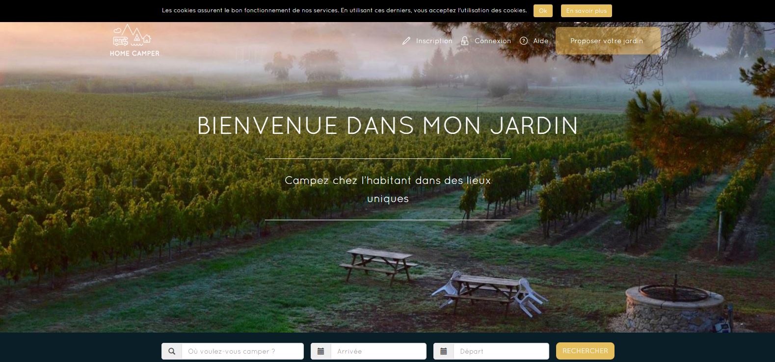 S'&eacute;vader en C&ocirc;te d'Or gr&acirc;ce &agrave; HomeCamper.com !