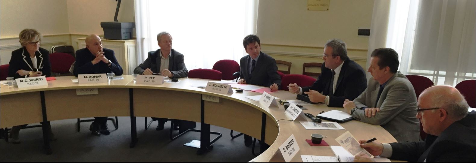 Les assossiacions des maires de Bourgogne Franche-Comt&eacute; &agrave; la rencontre de Marie Guite Dufay