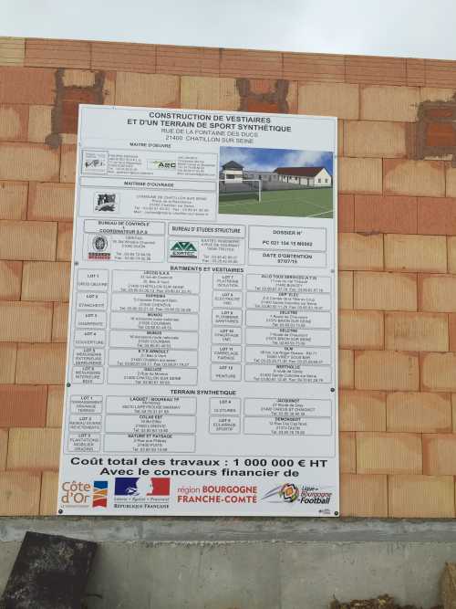 Ch&acirc;tillon-sur-Seine Stade Jean-Louis Studler