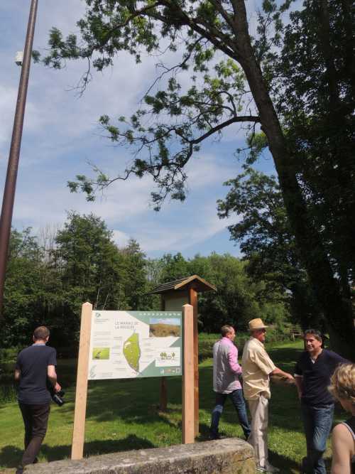 Fran&ccedil;ois Sauvadet : Mirebeau-sur-B&egrave;ze inaugure le Marais de la Rosi&egrave;re, Espace Naturel Sensible de C&ocirc;te-d'Or,
