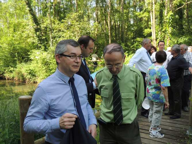 Mirebeau-sur-B&egrave;ze inaugure le Marais de la Rosi&egrave;re, Espace Naturel Sensible de C&ocirc;te-d'Or,