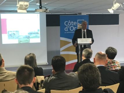 Fran&ccedil;ois Sauvadet, pr&eacute;sident deu Conseil D&eacute;partemental