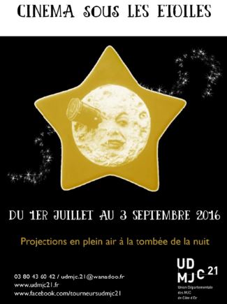 L'UDMJC de C&ocirc;te-d'Or vous propose son cin&eacute;ma sous les &eacute;toiles !