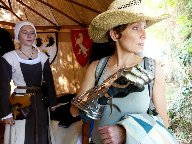 MEDIEVALES DE THIL 2016 MARIE QUIQUEMELLE POUR ECHO DES COMMUNES