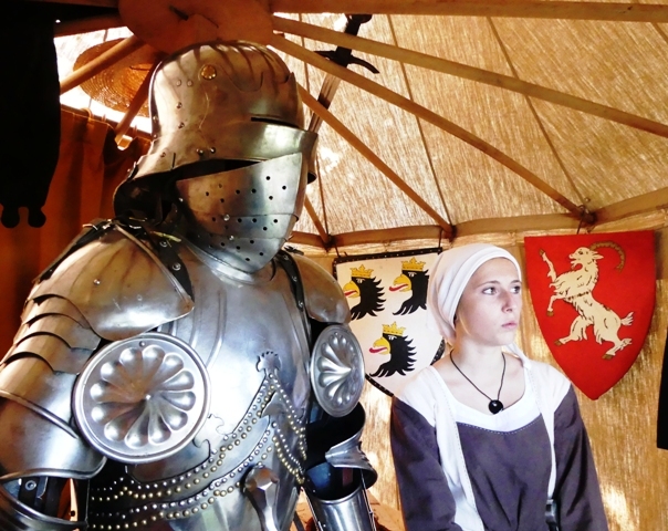 MEDIEVALES DE THIL 2016 MARIE QUIQUEMELLE POUR ECHO DES COMMUNES