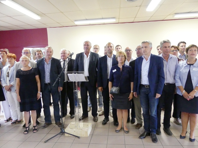 DEJEUNER REPUBLICAIN SAUVADET 2016 MARIE QUIQUEMELLE POUR ECHO DES COMMUNES