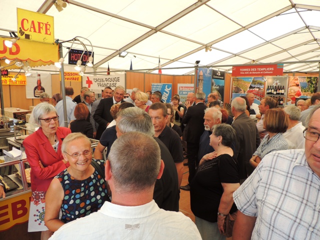 FOIRE DE MONTBARD 2016 MARIE QUIQUEMELLE POUR ECHO DES COMMUNES
