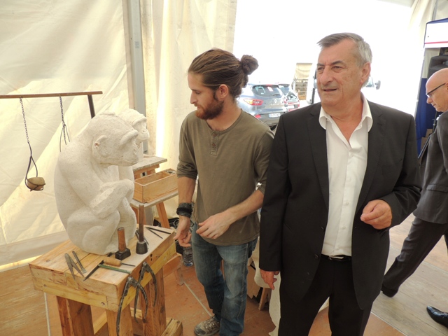 FOIRE DE MONTBARD 2016 MARIE QUIQUEMELLE POUR ECHO DES COMMUNES