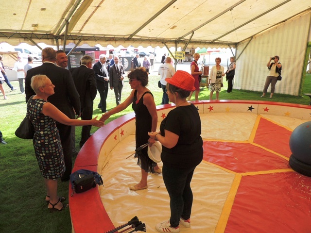 FOIRE DE MONTBARD 2016 MARIE QUIQUEMELLE POUR ECHO DES COMMUNES