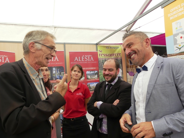 FOIRE DE MONTBARD 2016 MARIE QUIQUEMELLE POUR ECHO DES COMMUNES