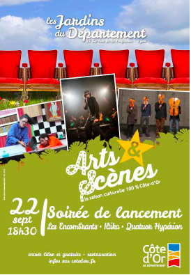 Arts & Scènes, la saison culturelle 100 % Côte-d’Or Arts & Scènes, la saison culturelle 100 % Côte-d’Or