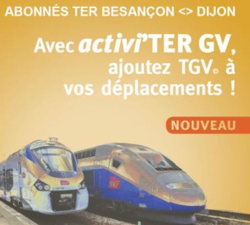 La r&eacute;gion Bourgogne-Franche&shy;Comt&eacute; et SNCF proposent une nouvelle offre 