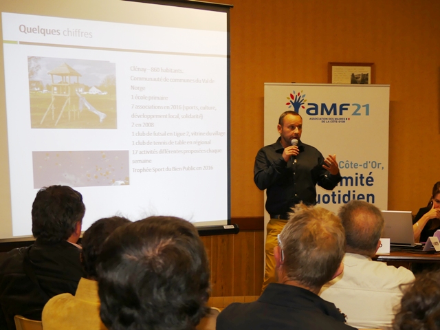 AMF VILLY EN AUXOIS MARIE QUIQUEMELLE 2016 ECHO DES COMMUNES