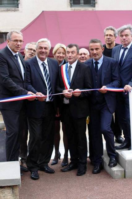 INAUGURATION ALISE STE REINE 2016 MARIE QUIQUEMELLE POUR ECHO DES COMMUNES 