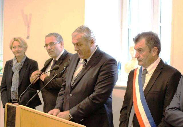 INAUGURATION ALISE STE REINE 2016 MARIE QUIQUEMELLE POUR ECHO DES COMMUNES