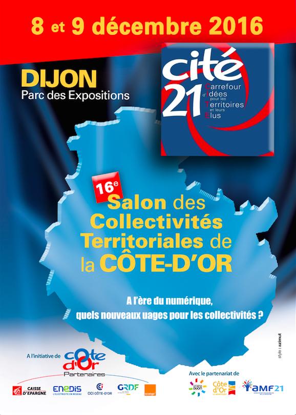 Cit&eacute; 21, le salon des collectivit&eacute;s Territoriales de la C&ocirc;te-d'Or. 