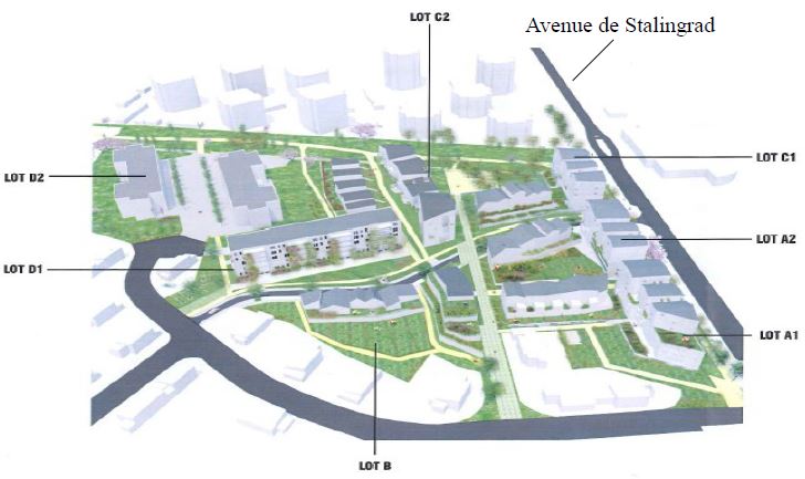 Le quartier Stalingrad devient l'&eacute;co-quartier via-romana.