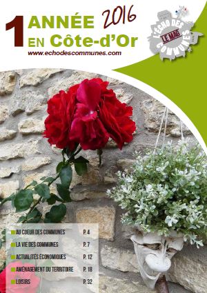 Echo des communes. Magazine 1 Ann&eacute;e en C&ocirc;te-d'Or