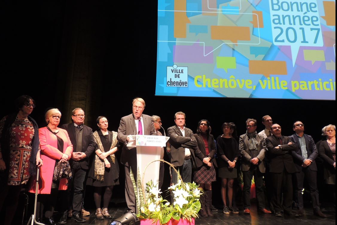 Thierry FALCONNET Maire de Chen&ocirc;ve