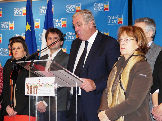 voeux conseil d&eacute;partemental c&ocirc;te d'or 2017 marie quiquemelle echo des communes