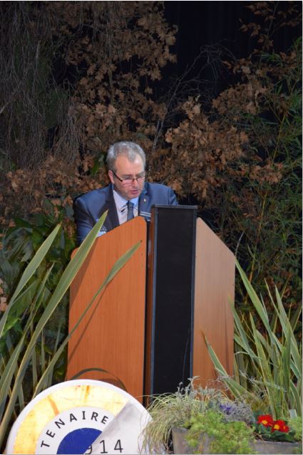 Thierry Darphin, maire d'Is-sur-Tille,