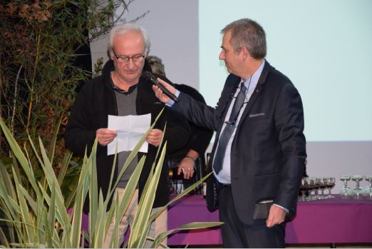 Alain DONNAT. Thierry Darphin, maire d'Is-sur-Tille