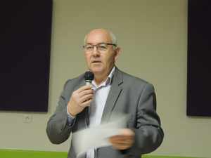 Jean-Paul Vadot, maire de Soirans.
