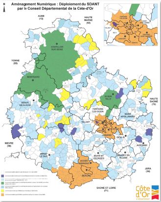 Carte du SDANT du Conseil d&eacute;partemental de la C&ocirc;te d'Or