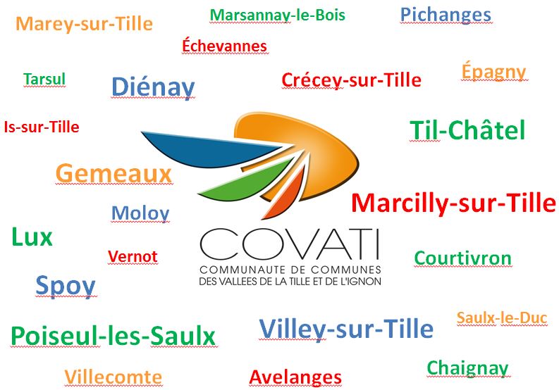 Communaut&eacute; de communes des vall&eacute;es de la Tille et de l'Ignon - COVATI.