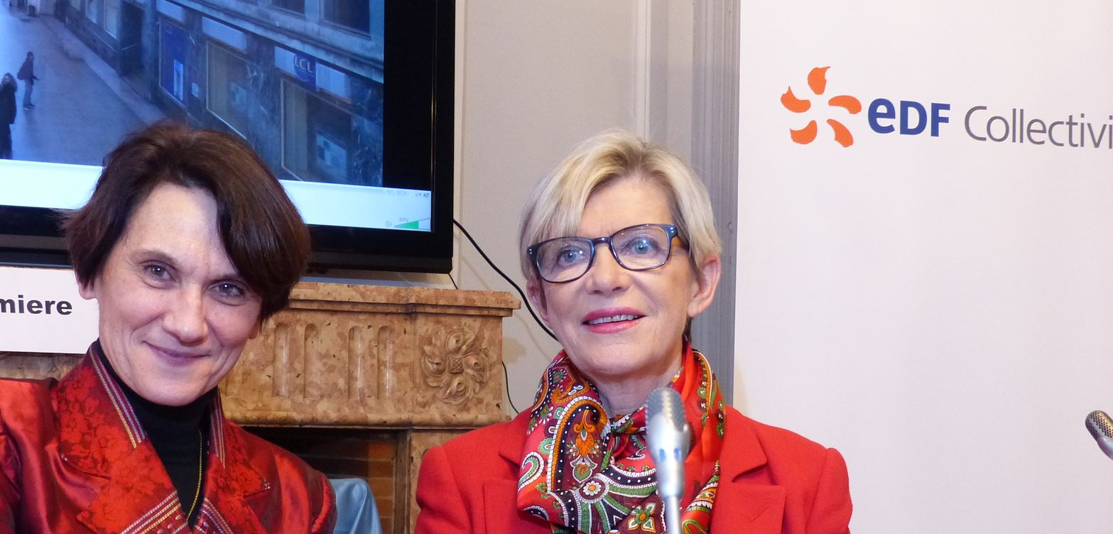 Danielle JUBAN, adjointe d&eacute;l&eacute;gu&eacute;e &agrave; l&rsquo;attractivit&eacute;, au commerce et &agrave; l&rsquo;artisanat, ainsi que par Christine HEURAUX, d&eacute;l&eacute;gu&eacute;e r&eacute;gionale EDF