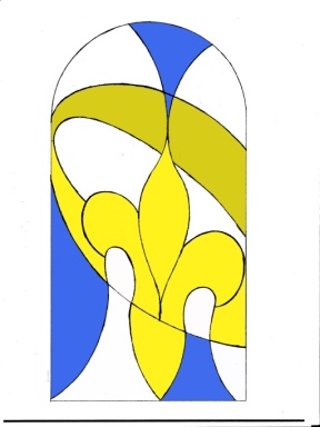 Des vitraux color&eacute;s pour l&rsquo;&eacute;glise de Lantenay.