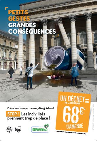 Dijon ville propre