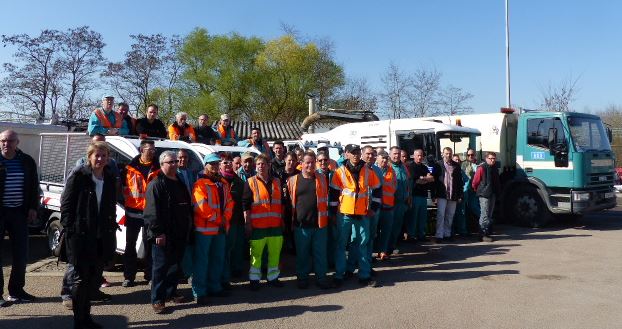 DIJON, LES SERVICES MUNICIPAUX EN ACTION