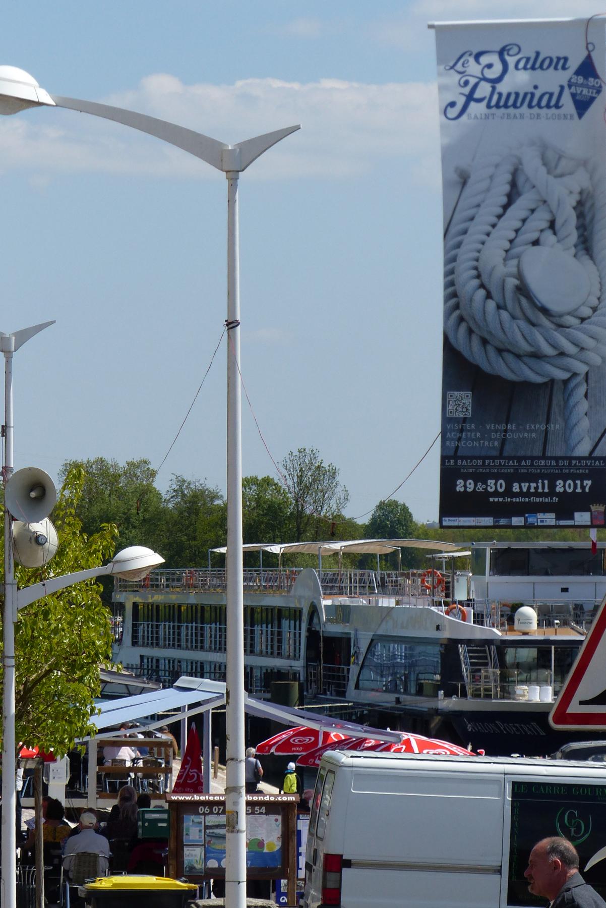 le port fluvial de Saint-Jean-de-Losne
