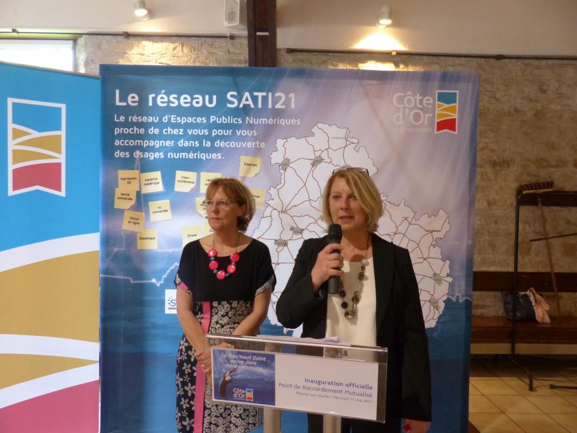 Pascale Gallion, maire de Fleurey-sur-Ouche